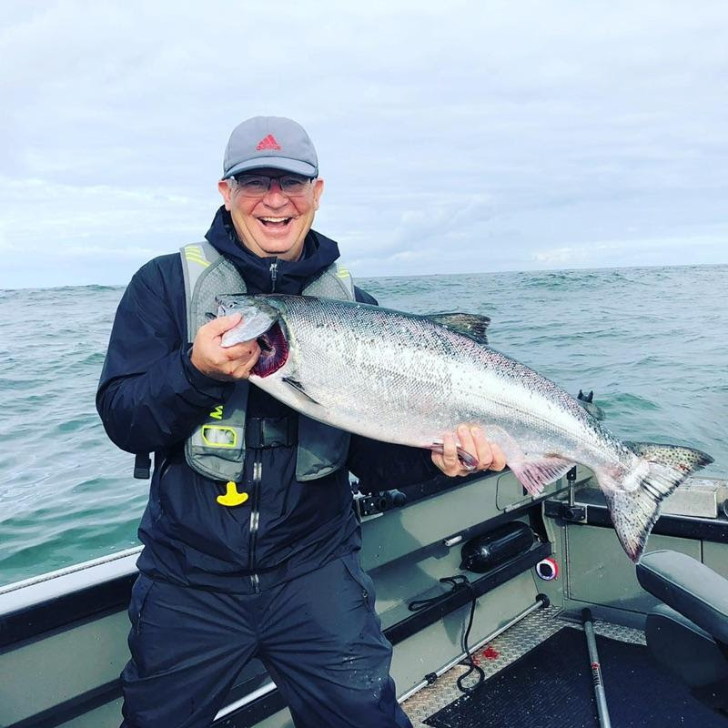 Salmon Fishing in August